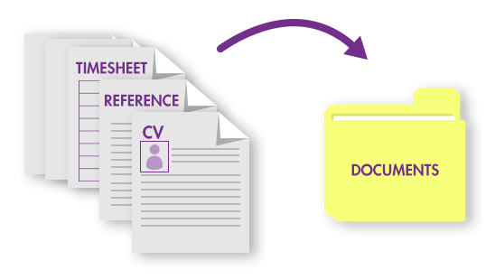 Recruitment document management